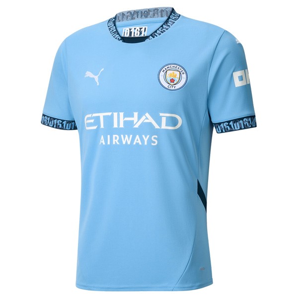 Tailandia Camiseta Manchester City Replica Primera Ropa 2024/25